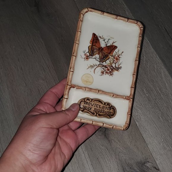 Treasure Craft Butterfly Trinket Dish - Picture 3 of 7